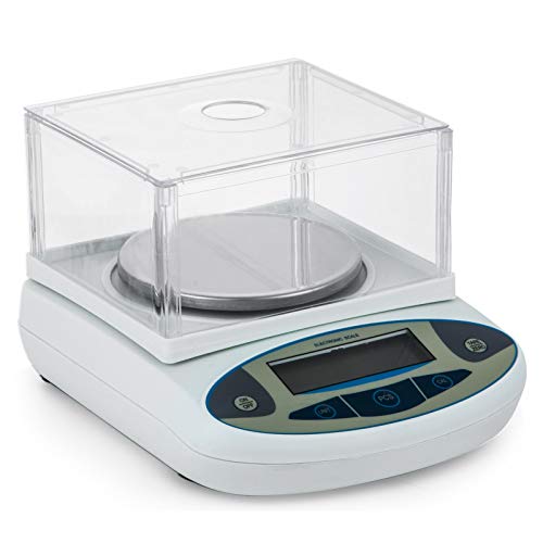 VEVOR Balanza Analítico de Laboratorio Balanza analítica de precisión Escala Digital para Medir en el Laboratorio de Equilibrio Analítico Lab Analytical Balance (0.01g - 1kg) VEVOR Balanza Analítico de Laboratorio Balanza analítica de precisión Escala Digital para Medir en el Laboratorio de Equilibrio Analítico Lab Analytical Balance (0.01g - 1kg)
