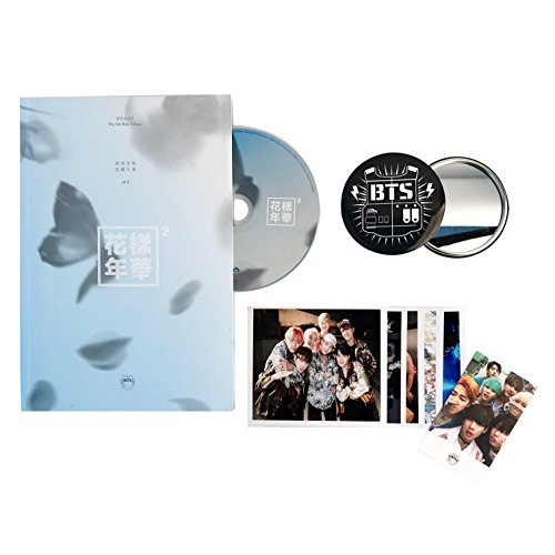 BTS 4th Mini Album - In The Mood For Love PT.2 [ BLUE Ver. ] CD + Photobook + Photocard + FREE GIFT / K-POP Sealed