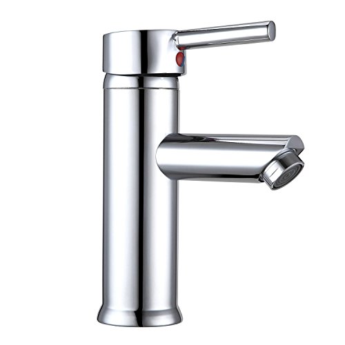 Hapilife Grifo Lavabo Grifos de lavabo Grifo Monomando Lavabo Grifos Lavabo Grifo Baño Labavo Grifo para Lavab Griferia Lavabo Griferia Baño con Aireador Incorporado, 10 Años Garantía