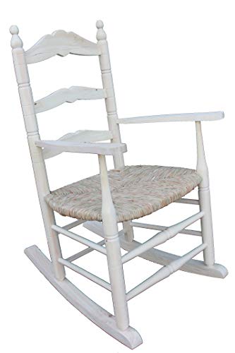 Sillas y Mesas Peña Mecedora de Lactancia con Asiento Tejido con Enea. Madera al Natural para Posterior Pintado.Asiento: 55×46 cm. Altura al Asiento: 45 cm. Altura Respaldo: 99 cm. Sillas y Mesas Peña Mecedora de Lactancia con Asiento Tejido con Enea. Madera al Natural para Posterior Pintado.Asiento: 55×46 cm. Altura al Asiento: 45 cm. Altura Respaldo: 99 cm.