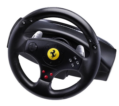 ThrustMaster Guillemot - Volante Ferrari GT Experience Racing Wheel (PS3/PS2/ PC)