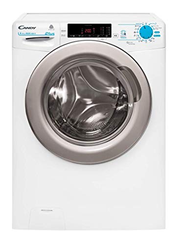 Candy Smart Plus CSPW 485TWS3-S Lavasecadora, 8+5 Kgs, 1400rpm, Vapor, WoolMark Apparel Care, Clase A