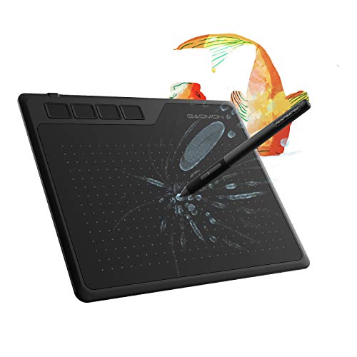 GAOMON S620 6,5 x 4 Pulgadas OSU Tableta Gráfica 8192 Niveles Presión para Dibujar GAOMON S620 6,5 x 4 Pulgadas OSU Tableta Gráfica 8192 Niveles Presión para Dibujar