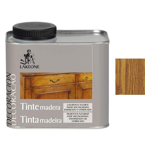 Lakeone 50101/1/2L.04 Tinte para La Madera, Cerezo Silvestre, 450 ml