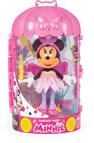 Minnie Mouse- Minnie Fashion Doll Hada Juguete, Color variado, Talla unica (China 1) , color/modelo surtido