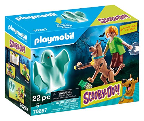 Playmobil - Scooby-Doo, Scooby & Shaggy con Fantasma (70287)