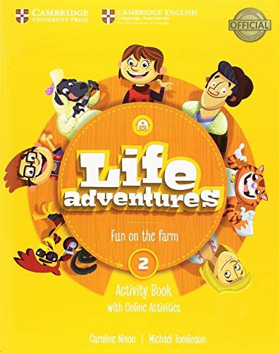Life Adventures Level 2 Activity Book with Home Booklet and Online Activities: Fun on the farm