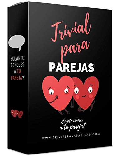 Marta Fedriani Trivial para Parejas Plus - ¿Cuánto conoces a tu Pareja? | Juego Divertido Que provoca Conversaciones estimulantes. Regalos para Parejas| De 2 a 10 Jugadores. Marta Fedriani Trivial para Parejas Plus - ¿Cuánto conoces a tu Pareja? | Juego Divertido Que provoca Conversaciones estimulantes. Regalos para Parejas| De 2 a 10 Jugadores.