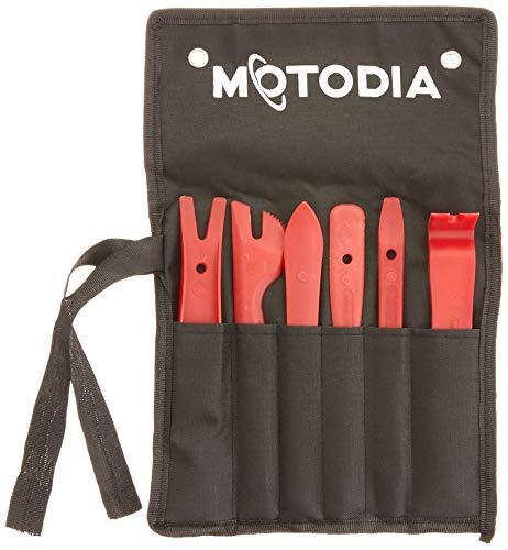 MotoDia - lote de 6 herramientas de retirada de embellecedores, paneles y molduras de coche