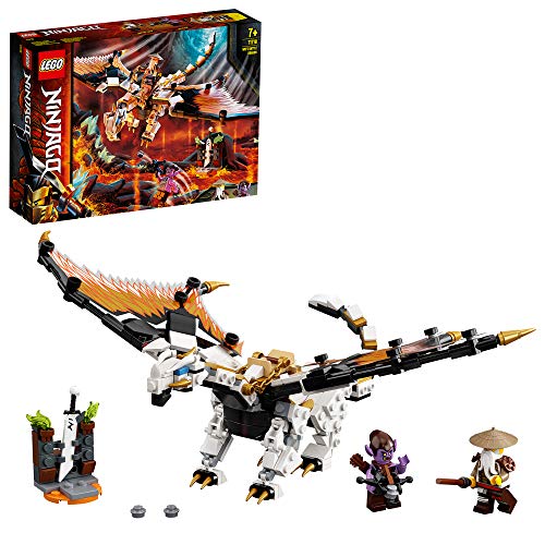 Ninjago TV Series Dragón de Batalla Minifiguras del Maestro Wu y Gleck, multicolor (Lego ES 71718) Ninjago TV Series Dragón de Batalla Minifiguras del Maestro Wu y Gleck, multicolor (Lego ES 71718)