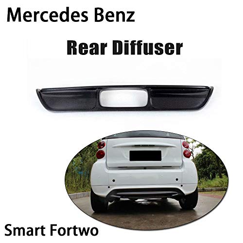 QCHCHUN Alerón difusor Trasero del Coche paraMercedes Benz Smart Fortwo Coupe Convertible 2 Puertas 2010-2013 Parachoques Trasero Difusor de Labios Trasero Spoiler,Carbon Fiber QCHCHUN Alerón difusor Trasero del Coche paraMercedes Benz Smart Fortwo Coupe Convertible 2 Puertas 2010-2013 Parachoques Trasero Difusor de Labios Trasero Spoiler,Carbon Fiber