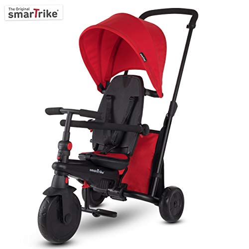 smarTrike 6-in-1 Folding Trike 400 Series, Red Triciclo Plegable (6 en 1), Color Rojo, Rosso, 97L x 48W x 100H cm (8473)