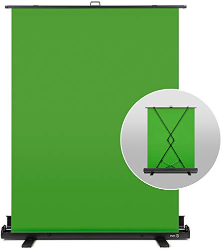 Elgato Green Screen - Panel Chromakey Plegable para Eliminación del Fondo con Marco Autodesplegable, Tejido Verde Chroma Antiarrugas, Estuche Rígido de Aluminio, Colapsable (148 x 180 cm) Elgato Green Screen - Panel Chromakey Plegable para Eliminación del Fondo con Marco Autodesplegable, Tejido Verde Chroma Antiarrugas, Estuche Rígido de Aluminio, Colapsable (148 x 180 cm)