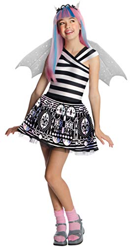 Monster High - Disfraz de Rochelle Goyle para niña, infantil 8-10 años (Rubie's 881679-L)