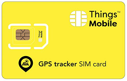 Tarjeta SIM para rastreador GPS / GPS tracker - GSM / 2G / 3G / 4G - ideal para rastreador GPS / GPS tracker para uso doméstico e industrial con un crédito incluido de 10 €