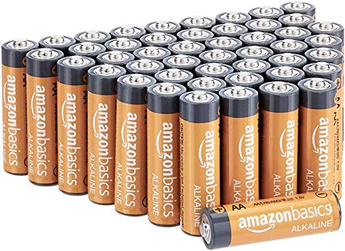 AmazonBasics - Pilas alcalinas AA de 1,5 voltios, gama Performance, paquete de 48 (el aspecto puede variar) AmazonBasics - Pilas alcalinas AA de 1,5 voltios, gama Performance, paquete de 48 (el aspecto puede variar)