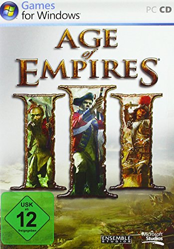 Microsoft Age of EmpiresIII, DE - Juego (DE, PC, Estrategia, E12 + (Everyone 12 +), 2000 MB, 256 MB, CD-ROM)