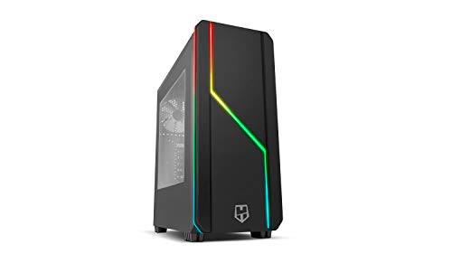 Nox Hummer MC PRO ARGB -NXHUMMERMCPROB- Caja PC, Semi-Torre, tira LED ARGB Rainbow, ventana lateral acrílica, Negro Nox Hummer MC PRO ARGB -NXHUMMERMCPROB- Caja PC, Semi-Torre, tira LED ARGB Rainbow, ventana lateral acrílica, Negro