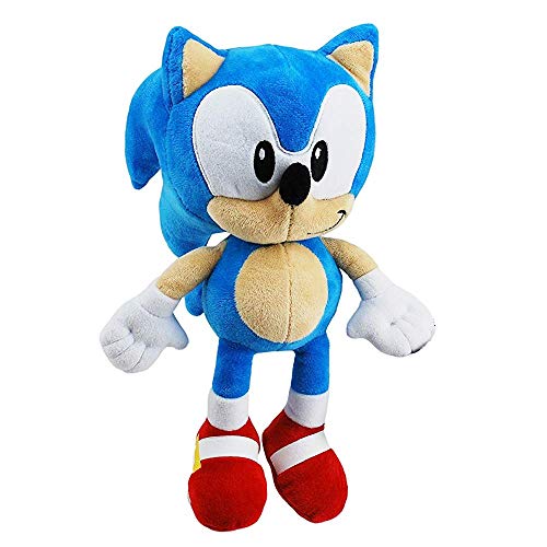 Sonic The Hedgehog - SEGA- Peluche Sonic - Medidas 28 cm - Color Azul