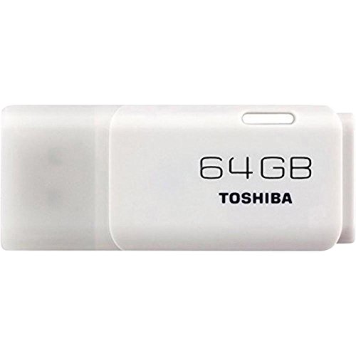 Toshiba Hayabusa - Memoria USB 2.0 de 64 GB, color blanco Toshiba Hayabusa - Memoria USB 2.0 de 64 GB, color blanco