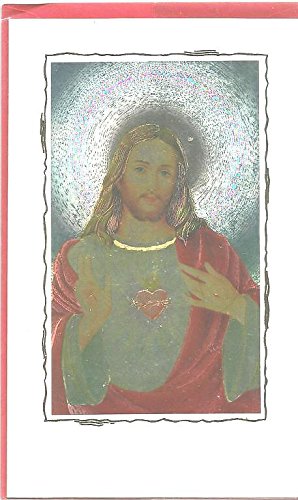 Jesús Cristo, La Tarjeta De Doble All herrscher de 12 x 19 cm 6 estuco...