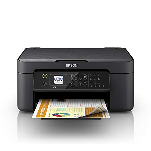 Epson WorkForce WF-2810DWF - Impresora multifunción de inyección de tinta 4 en 1 (impresora, escáner, copia, fax, WiFi, dúplex, cartuchos individuales, DIN A4), color negro