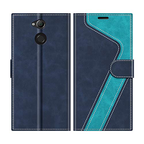 MOBESV Funda para Sony Xperia XA2 Ultra, Funda Libro Sony Xperia XA2 Ultra, Funda Móvil Sony Xperia XA2 Ultra Magnético Carcasa para Sony Xperia XA2 Ultra Funda con Tapa, Azul