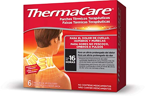 Thermacare Parche Térmico Terapéutico Para El Dolor de Cuello, Hombro y Muñeca, Alivio Prolongado del Dolor Hasta 16 Horas, Sin Medicamentos, 6 Unidades Thermacare Parche Térmico Terapéutico Para El Dolor de Cuello, Hombro y Muñeca, Alivio Prolongado del Dolor Hasta 16 Horas, Sin Medicamentos, 6 Unidades