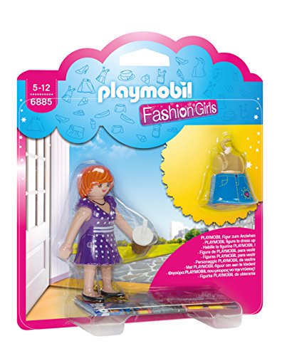 Playmobil Tienda de Moda- City Fashion Girl Figura con Accesorios, Multicolor (6885)