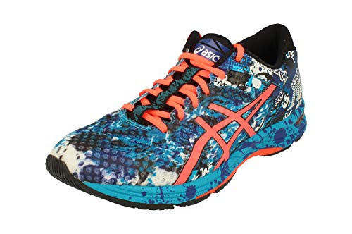 ASICS - Gel-Noosa Tri 11, Zapatillas de Running Hombre, Azul (Island Blue/Flash Coral/Black 4006), 46 EU