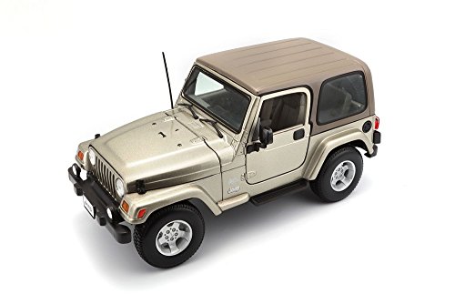 Bburago - Jeep Wrangler Sahara, color khaki (18-12014) , color/modelo surtido
