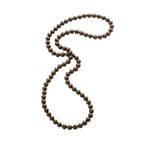 Majorica 03498.22.0.000.010.1 Collar Mujer Perlas Chocolate 9 mm Medida 90 cm Majorica 03498.22.0.000.010.1 Collar Mujer Perlas Chocolate 9 mm Medida 90 cm