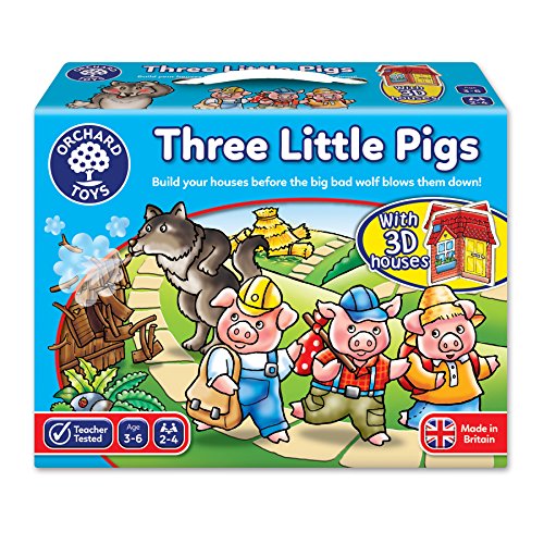 Orchard Toys - Juego de Mesa de los Tres Cerditos Orchard Toys - Juego de Mesa de los Tres Cerditos