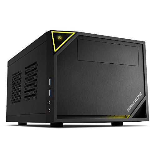 Sharkoon Shark Zone C10 - Caja de Ordenador, Pc Gaming, Mini-Itx, Negro, Amarillo Sharkoon Shark Zone C10 - Caja de Ordenador, Pc Gaming, Mini-Itx, Negro, Amarillo