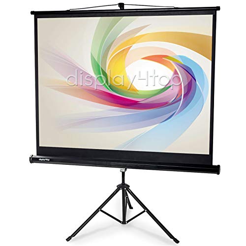Display4top 60" Pantalla de Proyección con Trípode para Cine en casa y Oficina 4:3,para la Pantalla de Cine del proyector de Cine en casa Cine al Aire Libre Interior, Pantalla: 120cm (W) x 90cm (H) Display4top 60" Pantalla de Proyección con Trípode para Cine en casa y Oficina 4:3,para la Pantalla de Cine del proyector de Cine en casa Cine al Aire Libre Interior, Pantalla: 120cm (W) x 90cm (H)