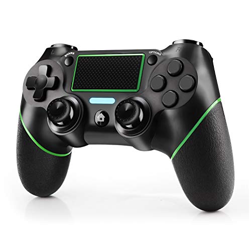 JAMSWALL Mando para PS4, Inalámbrico Controlador para Playstation 4 Wireless Controller Bluetooth Gamepad Joystick con Vibración Doble Jack de Audio de Seis Ejes JAMSWALL Mando para PS4, Inalámbrico Controlador para Playstation 4 Wireless Controller Bluetooth Gamepad Joystick con Vibración Doble Jack de Audio de Seis Ejes