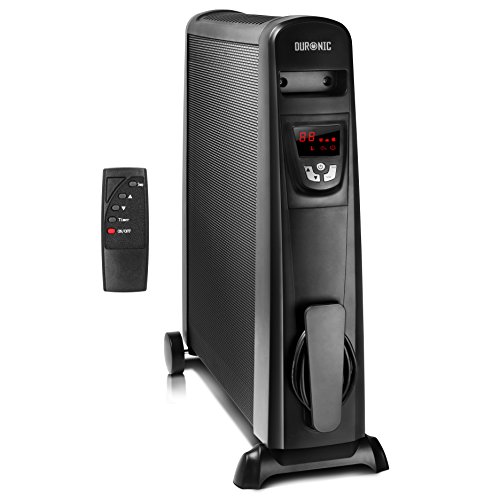 Duronic HV102 Radiador Eléctrico 2500W de Panel de Mica - Estufa sin Aceite Que calienta en 1 Minuto – Control por Pantalla Digital - Bajo Consumo y Ligero Duronic HV102 Radiador Eléctrico 2500W de Panel de Mica - Estufa sin Aceite Que calienta en 1 Minuto – Control por Pantalla Digital - Bajo Consumo y Ligero