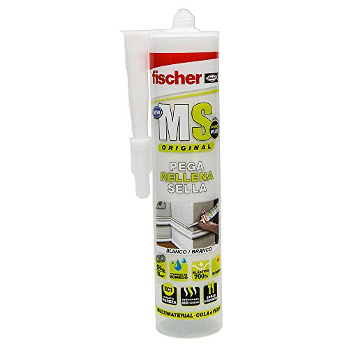 fischer - Ms Plus Blanco/ (Cartucho de 290 ml), 546184