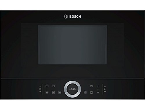 Bosch BFL634GB1 - Microondas (Integrado, 21 L, 900 W, Tocar, Negro, Abajo)