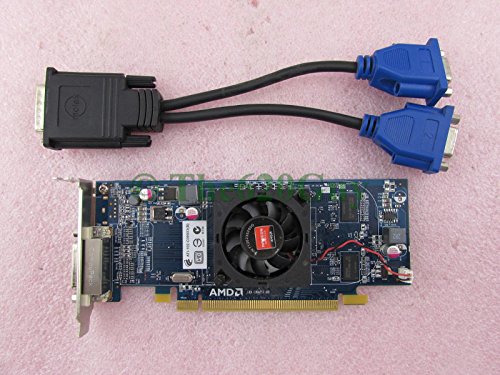 DELL hfkyc AMD Radeon HD 6350 512 MB DDR3 PCIe x16 de Perfil bajo Tarjeta de Video + Y CBL