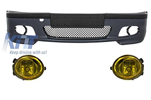 KITT cofbbme46mt4dy Parachoques Delantero M-tech M Look Bumper+Luces Niebla Amarillas KITT cofbbme46mt4dy Parachoques Delantero M-tech M Look Bumper+Luces Niebla Amarillas