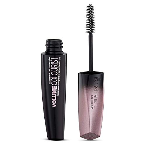 Rimmel London Volume Colourist Máscara de Pestañas, 11 ml, Tono Negro Rimmel London Volume Colourist Máscara de Pestañas, 11 ml, Tono Negro