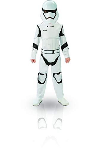 Star Wars - Disfraz de Storm Trooper para niños, talla L infantil 7-8 años (Rubie's 620267-L)
