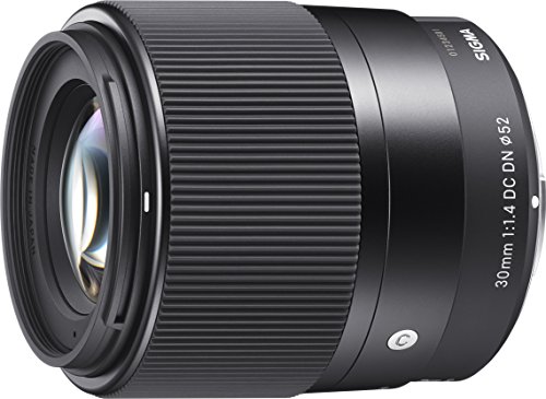 Sigma 30mm f/1.4 DC DN Contemporary - Objetivo estándar para el Sistema Sony Montura E, Color Negro Sigma 30mm f/1.4 DC DN Contemporary - Objetivo estándar para el Sistema Sony Montura E, Color Negro