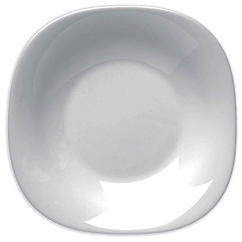 Bormioli Rocco 6238002 Plato Hondo Parma Cuadrado, 23 Cm, Bormioli Rocco, Blanco, pack de 6 Bormioli Rocco 6238002 Plato Hondo Parma Cuadrado, 23 Cm, Bormioli Rocco, Blanco, pack de 6