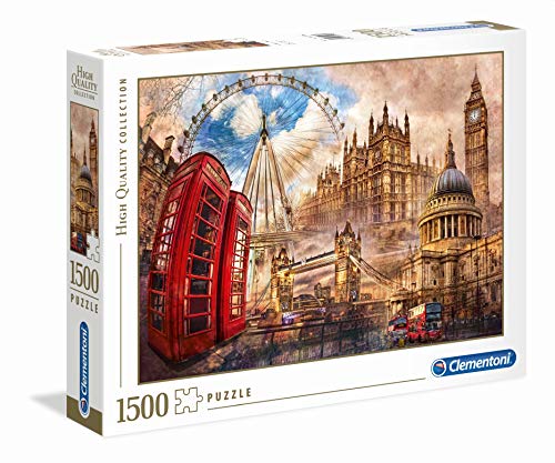 Clementoni Puzzle 1500 Piezas Vintage London (31807.0)