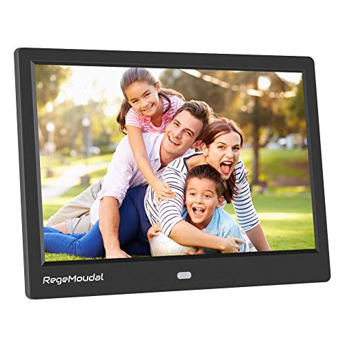 Marco de Fotos Digital, RegeMoudal Marco Digital para Fotos y Vídeos 10 Pulgadas Pantalla IPS Marcos Digitales con Control Remoto USB/SD/SDHC Soporte Reproductor Vídeo MP3/MP4 Reloj Calendario Marco de Fotos Digital, RegeMoudal Marco Digital para Fotos y Vídeos 10 Pulgadas Pantalla IPS Marcos Digitales con Control Remoto USB/SD/SDHC Soporte Reproductor Vídeo MP3/MP4 Reloj Calendario