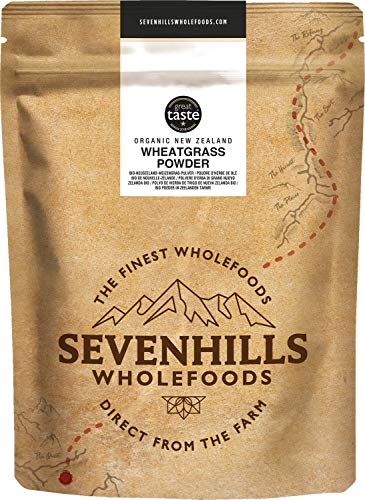 Sevenhills Wholefoods Hierba De Trigo Nueva Zelanda En Polvo Orgánico 500g