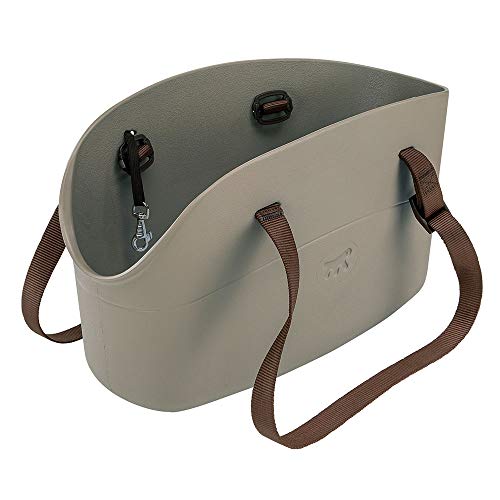 Ferplast Bolso para Transportar Perros de Talla pequeña with-ME, EVA, Suave plástico de Goma, Lavable, Asas Regulables, Correa de Seguridad incluida, 21,5 x 43,5 x h 27 cm Tórtola Ferplast Bolso para Transportar Perros de Talla pequeña with-ME, EVA, Suave plástico de Goma, Lavable, Asas Regulables, Correa de Seguridad incluida, 21,5 x 43,5 x h 27 cm Tórtola