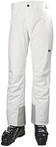Helly Hansen Snowstar Aislado Pantalones De Esquí, Mujer, White, M Helly Hansen Snowstar Aislado Pantalones De Esquí, Mujer, White, M